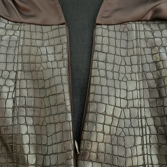 ASOS Faux Crocodile Dress Size 2 NWT - Picture 13 of 13